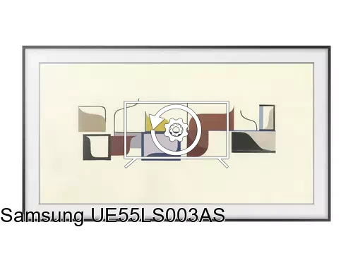 Factory reset Samsung UE55LS003AS