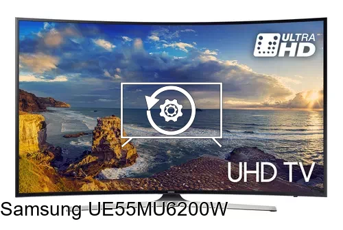 Factory reset Samsung UE55MU6200W