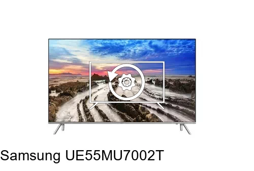 Restaurar de fábrica Samsung UE55MU7002T