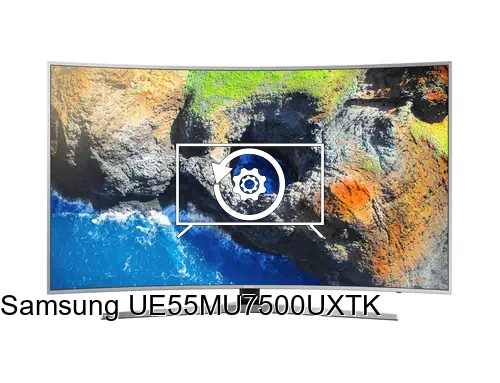 Restaurar de fábrica Samsung UE55MU7500UXTK