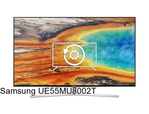 Restaurar de fábrica Samsung UE55MU8002T