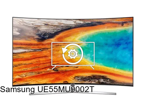 Factory reset Samsung UE55MU9002T