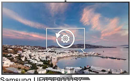 Factory reset Samsung UE65F9000SZ