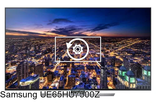 Factory reset Samsung UE65HU7500Z