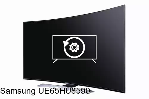 Factory reset Samsung UE65HU8590