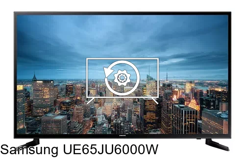 Factory reset Samsung UE65JU6000W