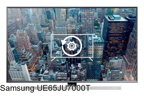 Factory reset Samsung UE65JU7000T