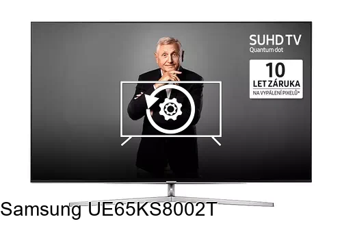 Factory reset Samsung UE65KS8002T