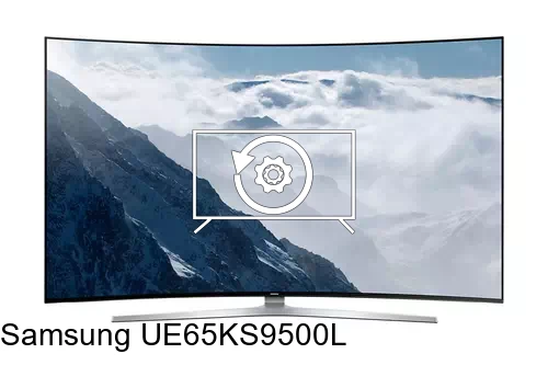 Factory reset Samsung UE65KS9500L