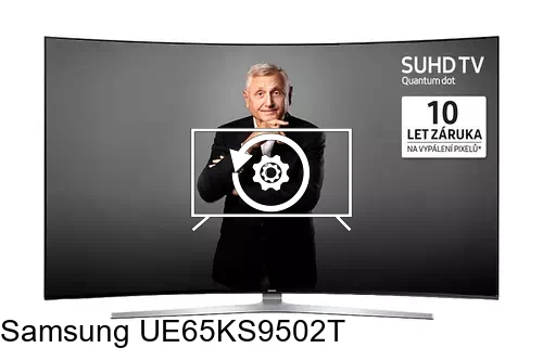 Factory reset Samsung UE65KS9502T