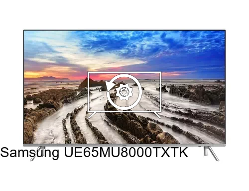 Factory reset Samsung UE65MU8000TXTK