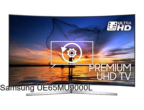 Factory reset Samsung UE65MU9000L