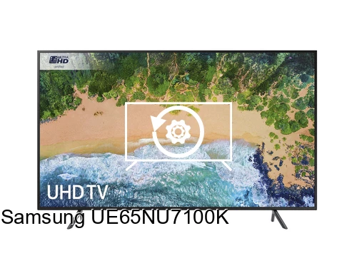 Factory reset Samsung UE65NU7100K
