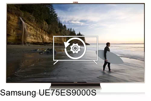 Factory reset Samsung UE75ES9000S