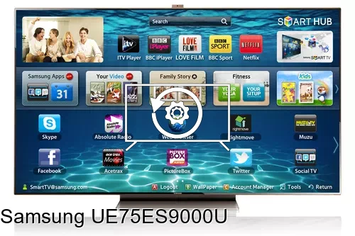 Factory reset Samsung UE75ES9000U