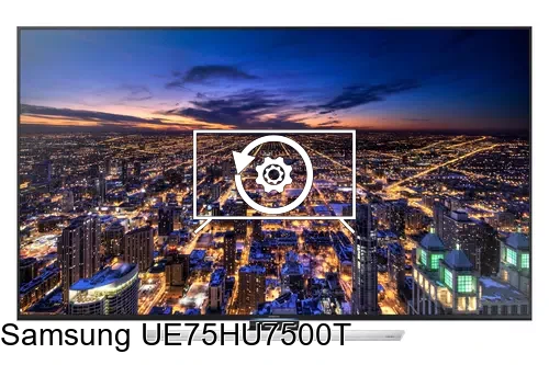 Factory reset Samsung UE75HU7500T