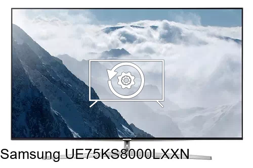 Factory reset Samsung UE75KS8000LXXN