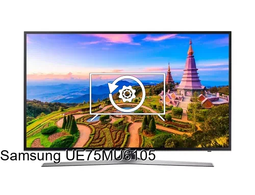 Factory reset Samsung UE75MU6105