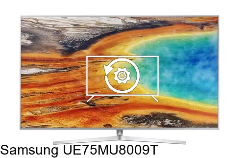 Restaurar de fábrica Samsung UE75MU8009T