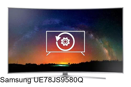 Factory reset Samsung UE78JS9580Q