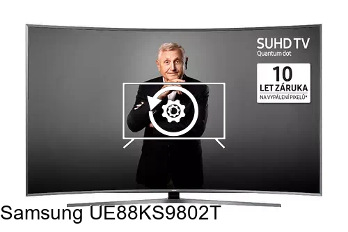 Restaurar de fábrica Samsung UE88KS9802T