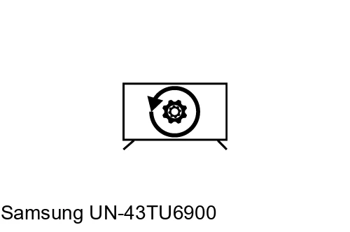 Factory reset Samsung UN-43TU6900