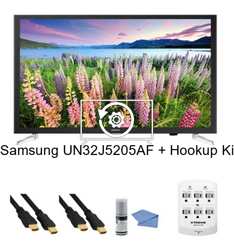 Resetear Samsung UN32J5205AF + Hookup Kit