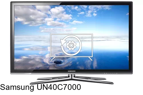 Factory reset Samsung UN40C7000