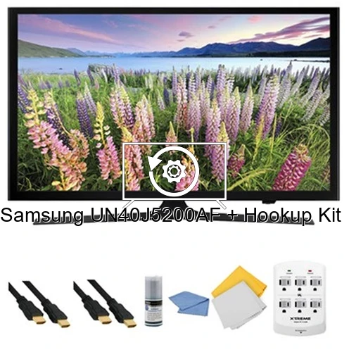 Factory reset Samsung UN40J5200AF + Hookup Kit