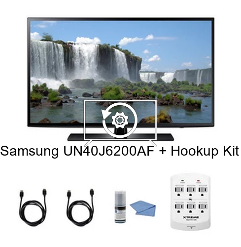 Factory reset Samsung UN40J6200AF + Hookup Kit