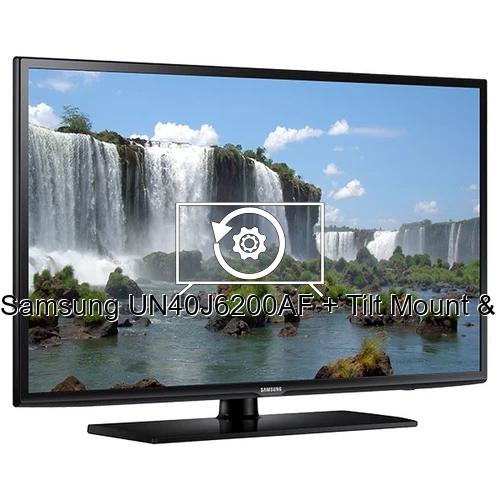 Factory reset Samsung UN40J6200AF + Tilt Mount & Hook-Up Bundle