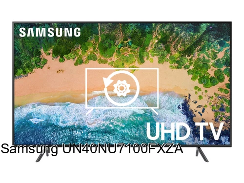 Restauration d'usine Samsung UN40NU7100FXZA