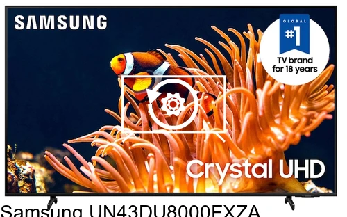 Réinitialiser Samsung UN43DU8000FXZA