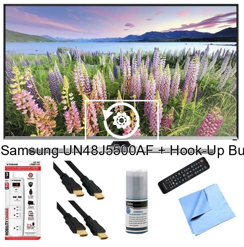 Restauration d'usine Samsung UN48J5500AF + Hook-Up Bundle