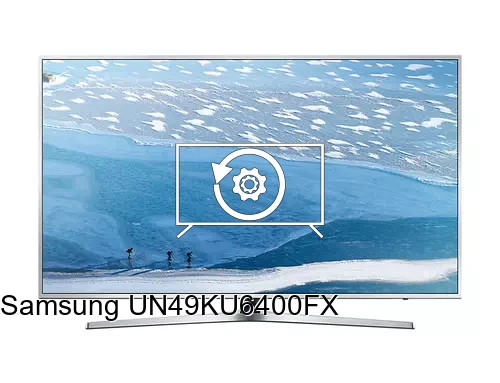 Factory reset Samsung UN49KU6400FX