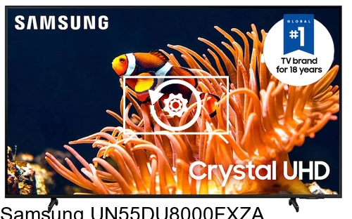 Resetear Samsung UN55DU8000FXZA