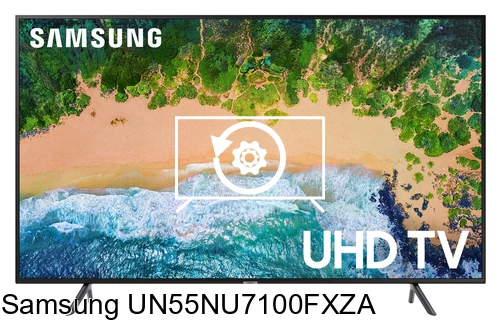 Resetear Samsung UN55NU7100FXZA
