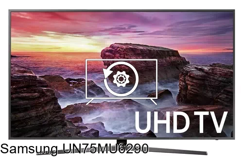 Factory reset Samsung UN75MU6290