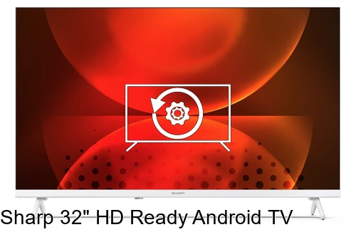 Restaurar de fábrica Sharp 32" HD Ready Android TV