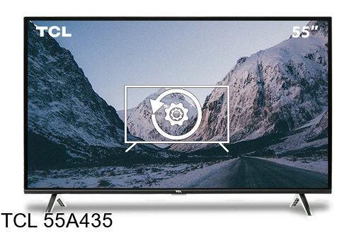 Factory reset TCL 55A435