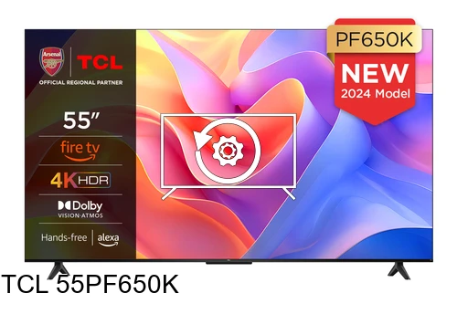 Factory reset TCL 55PF650K