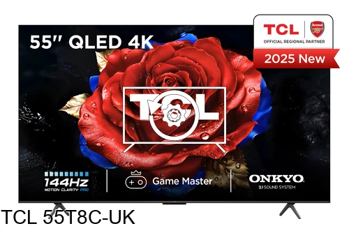 Reset TCL 55T8C-UK