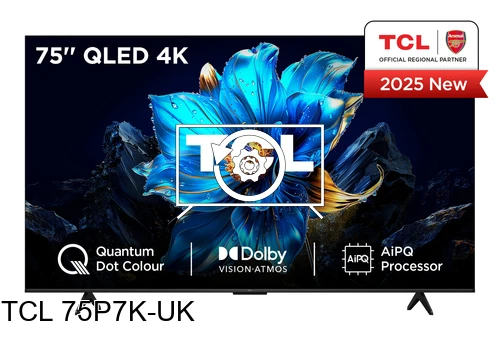 Reset TCL 75P7K-UK