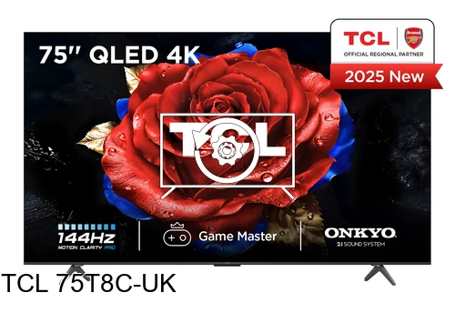 Reset TCL 75T8C-UK