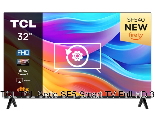 Factory reset TCL TCL Serie SF5 Smart TV Full HD 32" 32SF540, HDR 10, Dolby Audio, Multisound, Android TV