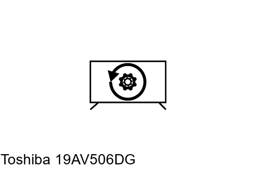 Réinitialiser Toshiba 19AV506DG