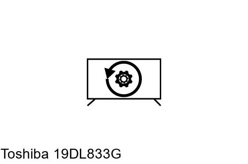 Réinitialiser Toshiba 19DL833G