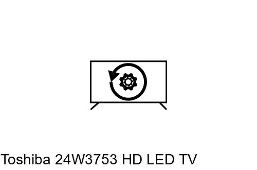 Resetear Toshiba 24W3753 HD LED TV