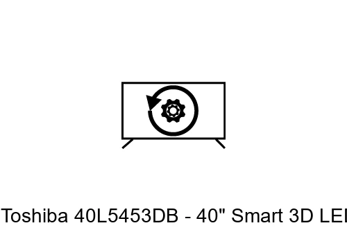 Restauration d'usine Toshiba 40L5453DB - 40" Smart 3D LED TV