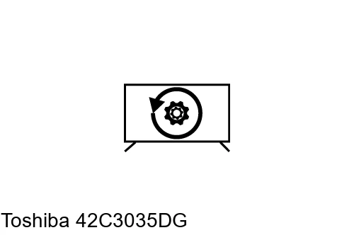 Restaurar de fábrica Toshiba 42C3035DG